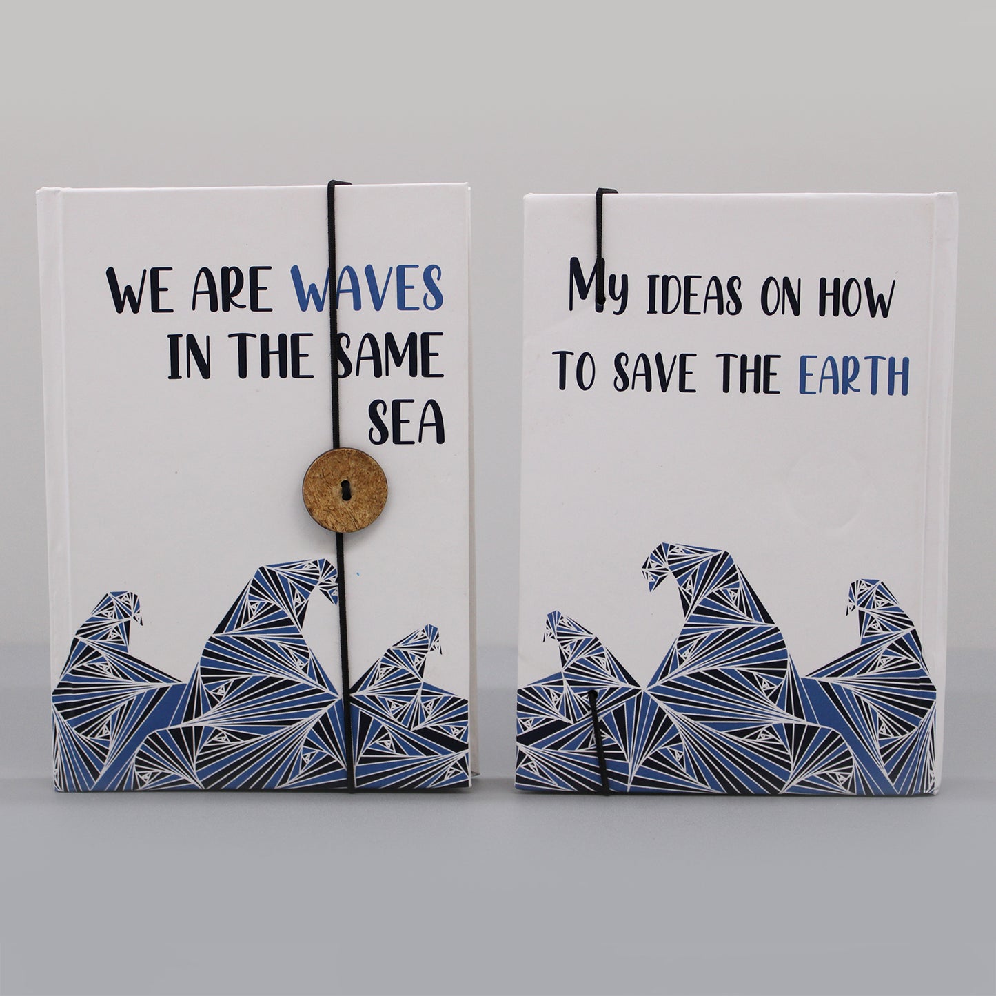 Notebook with strap 18 x 12.5cm