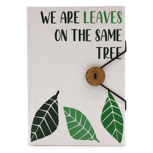 Notebook with strap 18 x 12.5cm