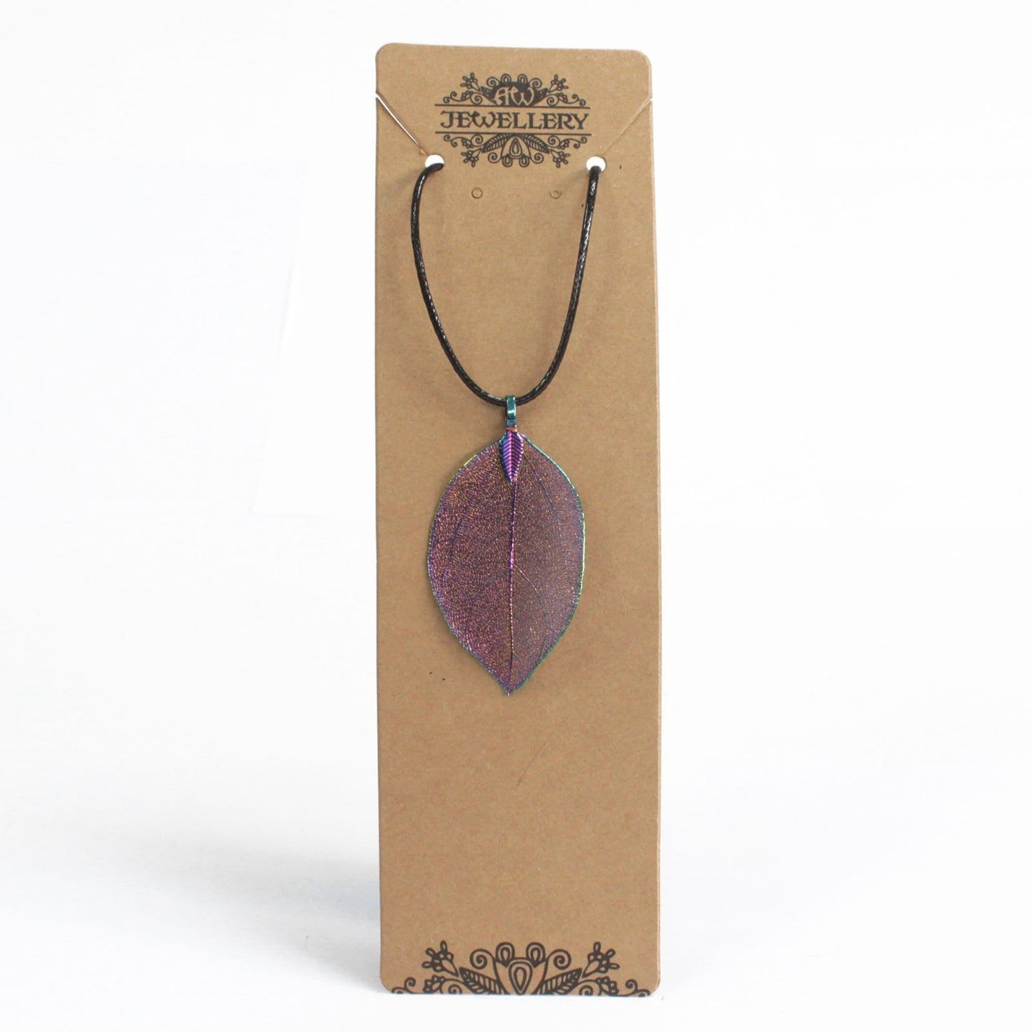 Necklace - Bravery Leaf - Multicoloured - ShopGreenToday
