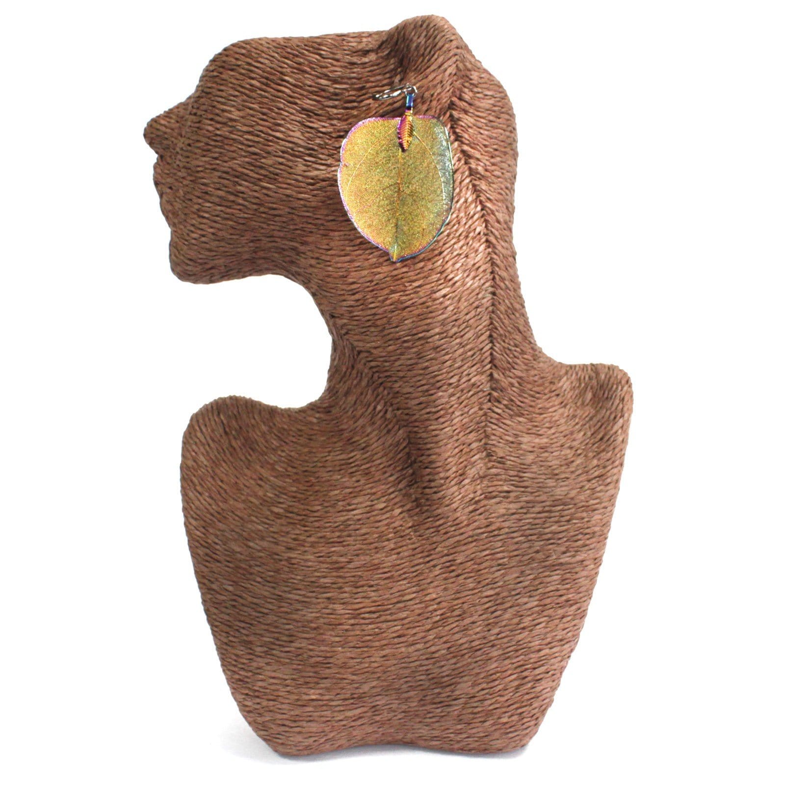 Earrings - Bravery Leaf - Multicoloured - ShopGreenToday