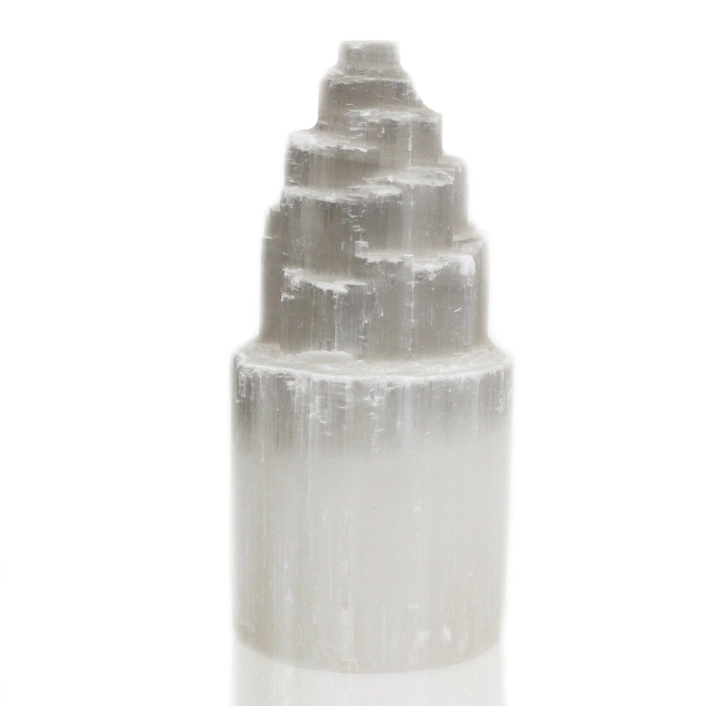 Natural Selenite Tower Lamps - ShopGreenToday