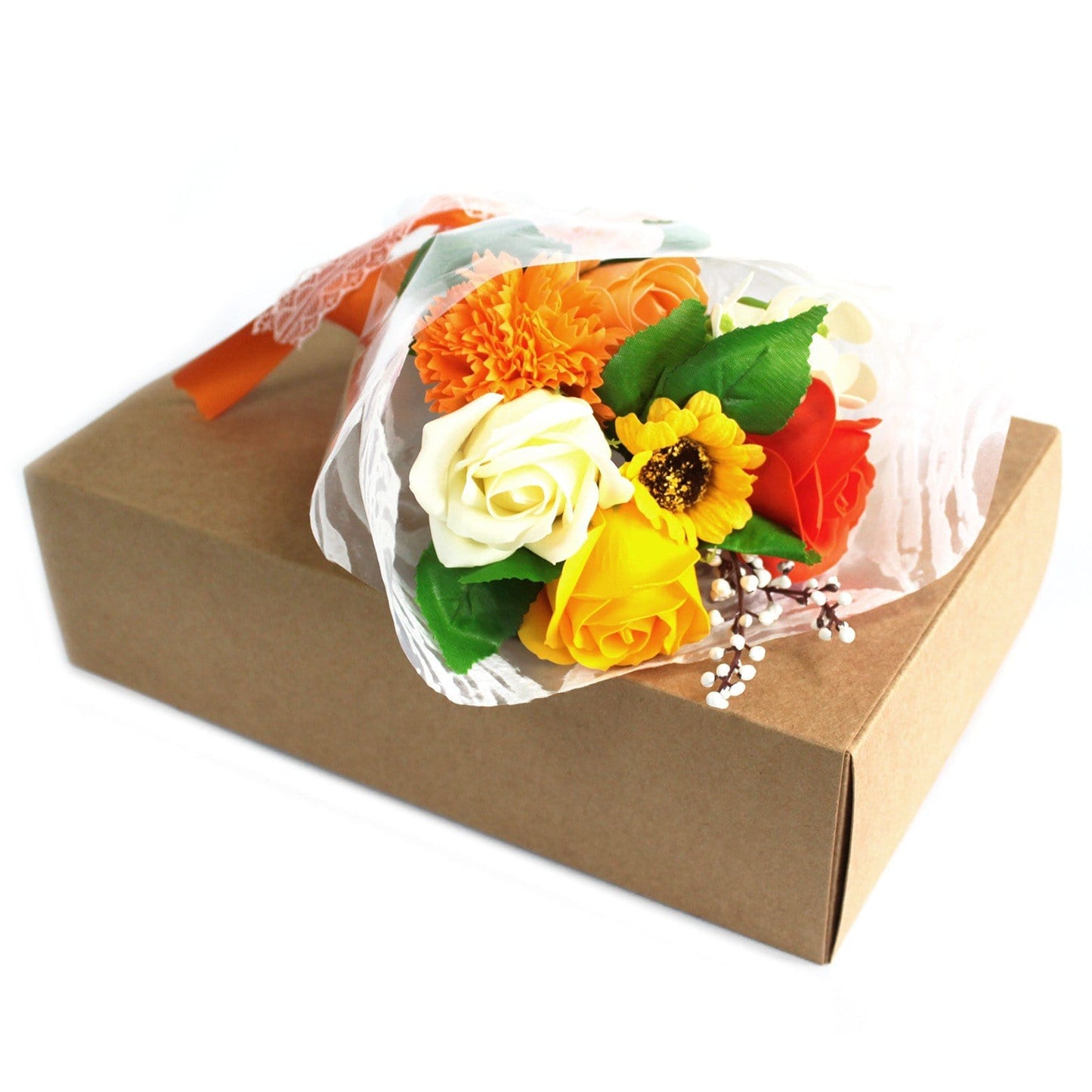 Boxed Hand Soap Flower Bouquets - ShopGreenToday