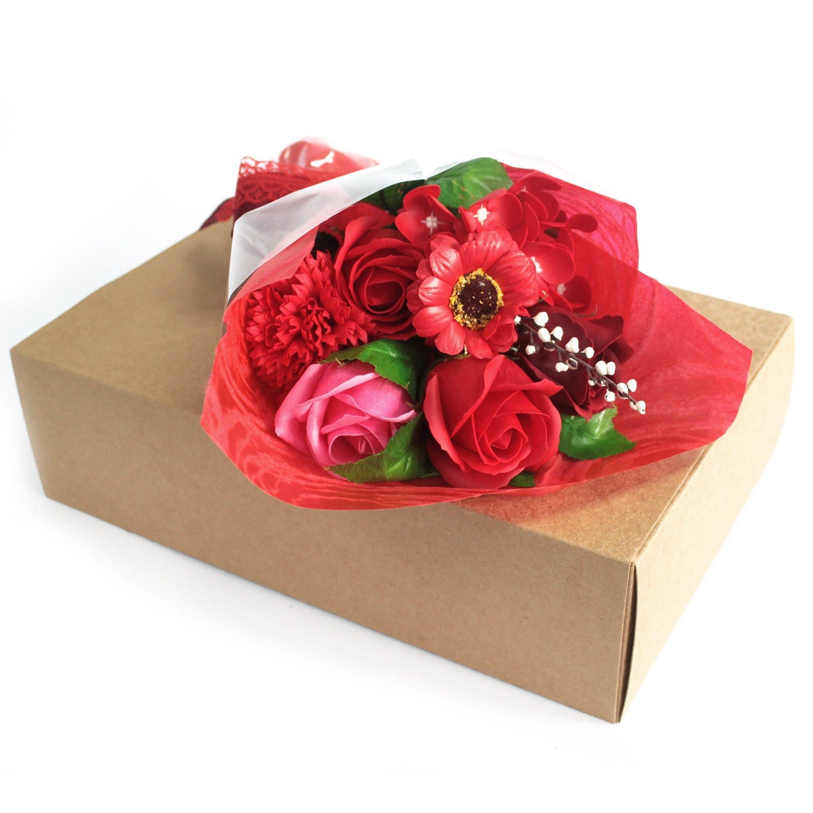 Boxed Hand Soap Flower Bouquets - ShopGreenToday