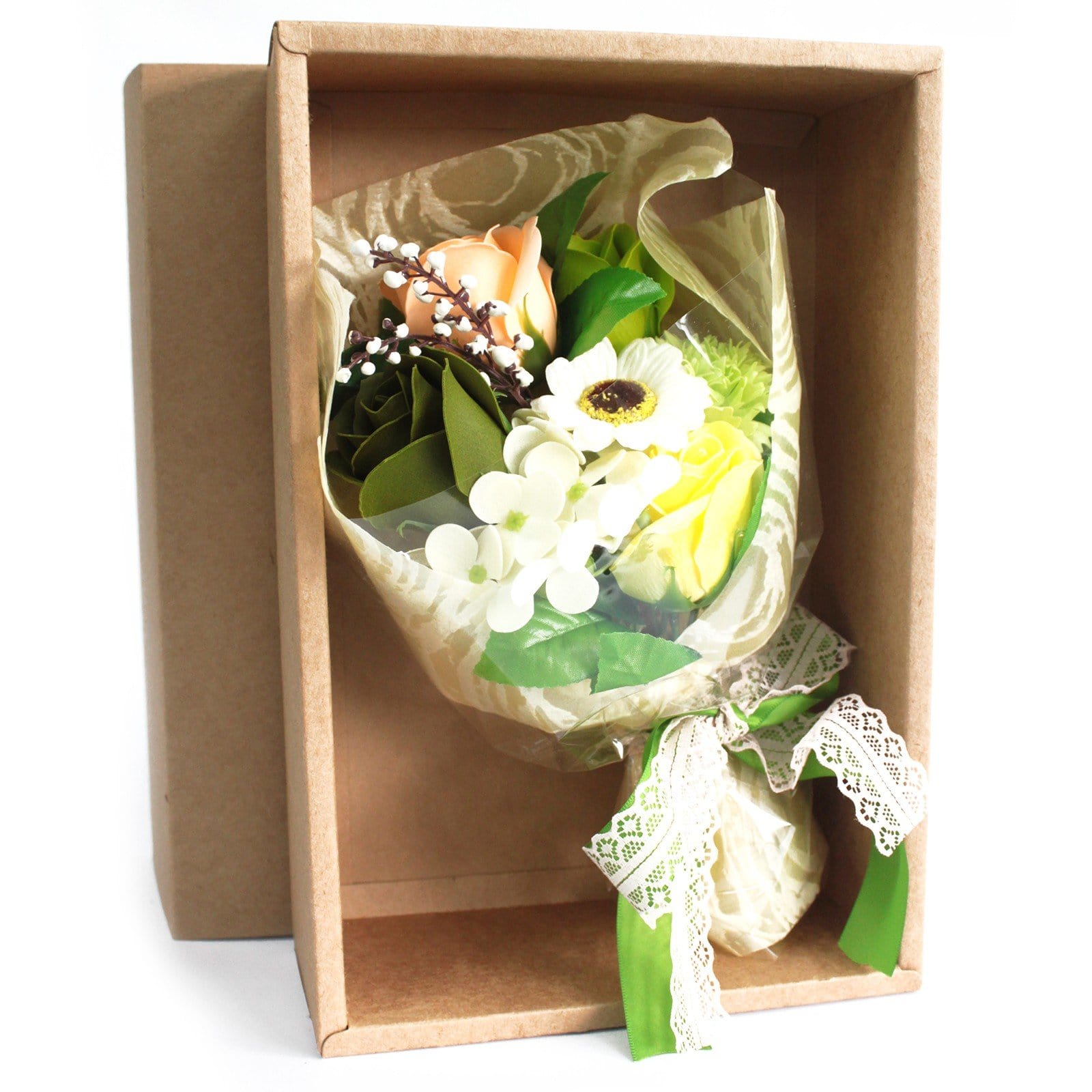 Boxed Hand Soap Flower Bouquets - ShopGreenToday