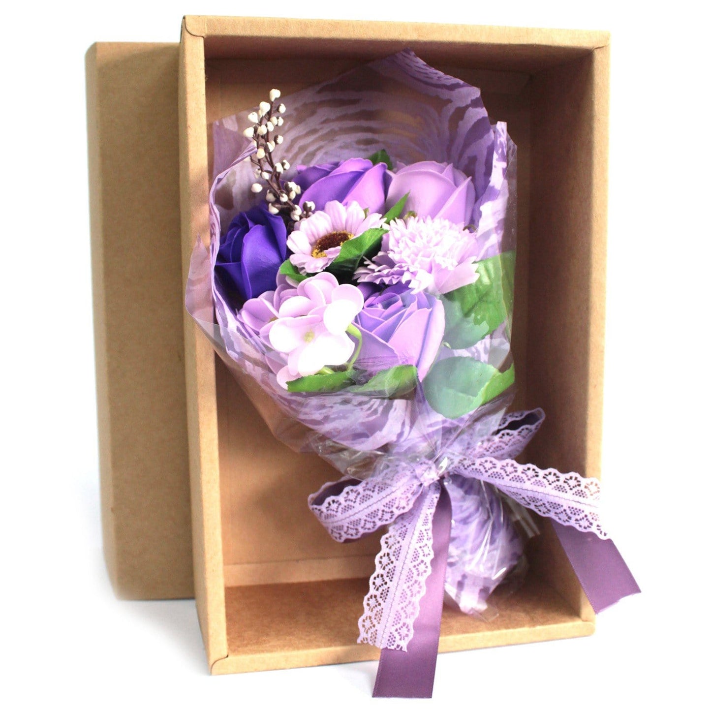 Boxed Hand Soap Flower Bouquets - ShopGreenToday