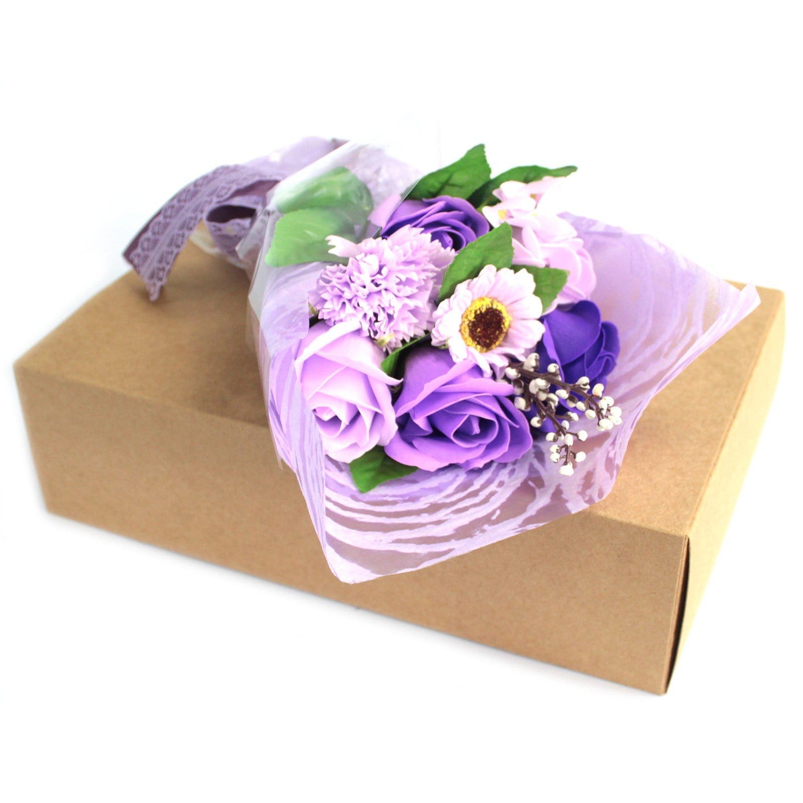 Boxed Hand Soap Flower Bouquets - ShopGreenToday