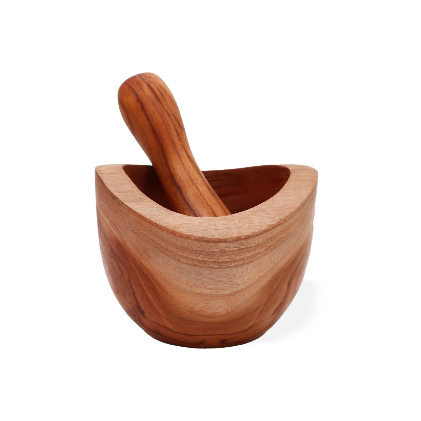 Ergo Teak Pestle & Mortar