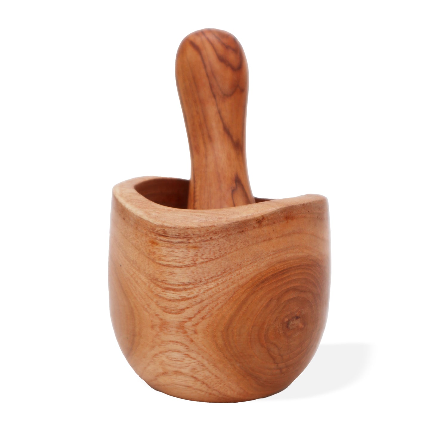 Ergo Teak Pestle & Mortar
