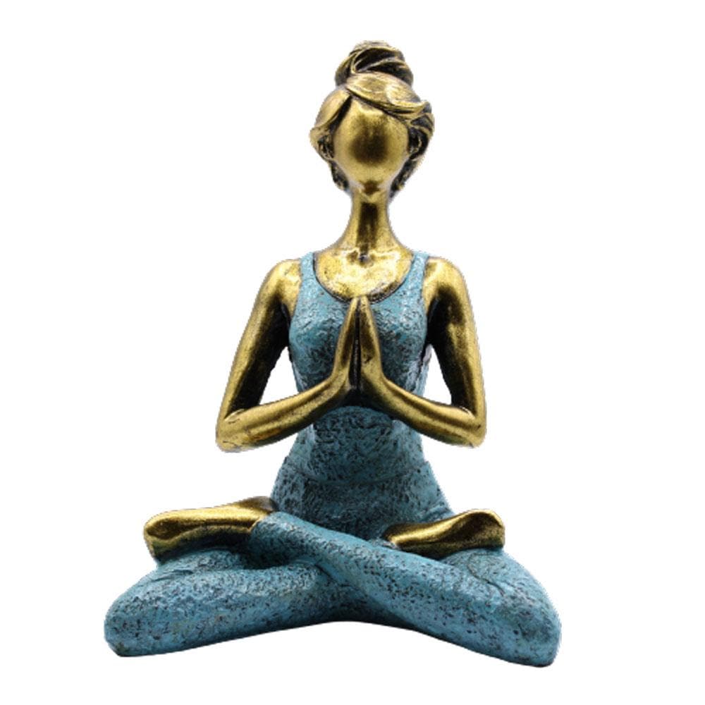 Resin Yoga Lady Figures - ShopGreenToday