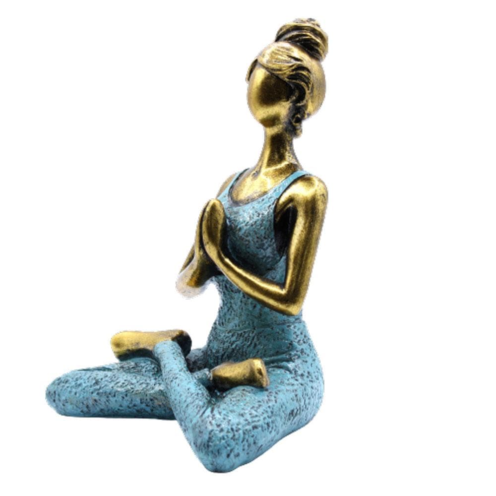 Resin Yoga Lady Figures - ShopGreenToday