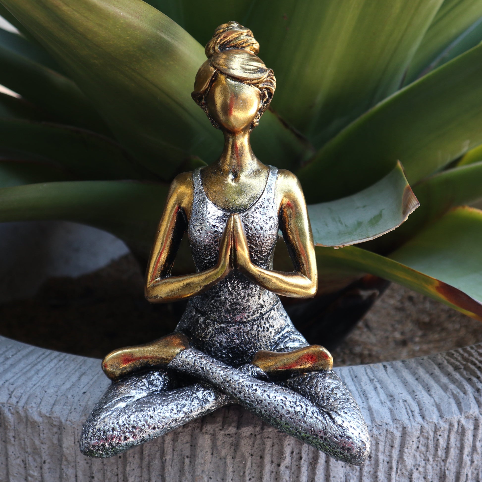Resin Yoga Lady Figures - ShopGreenToday