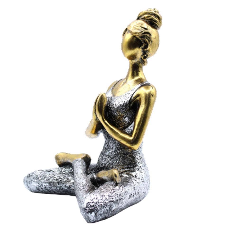 Resin Yoga Lady Figures - ShopGreenToday