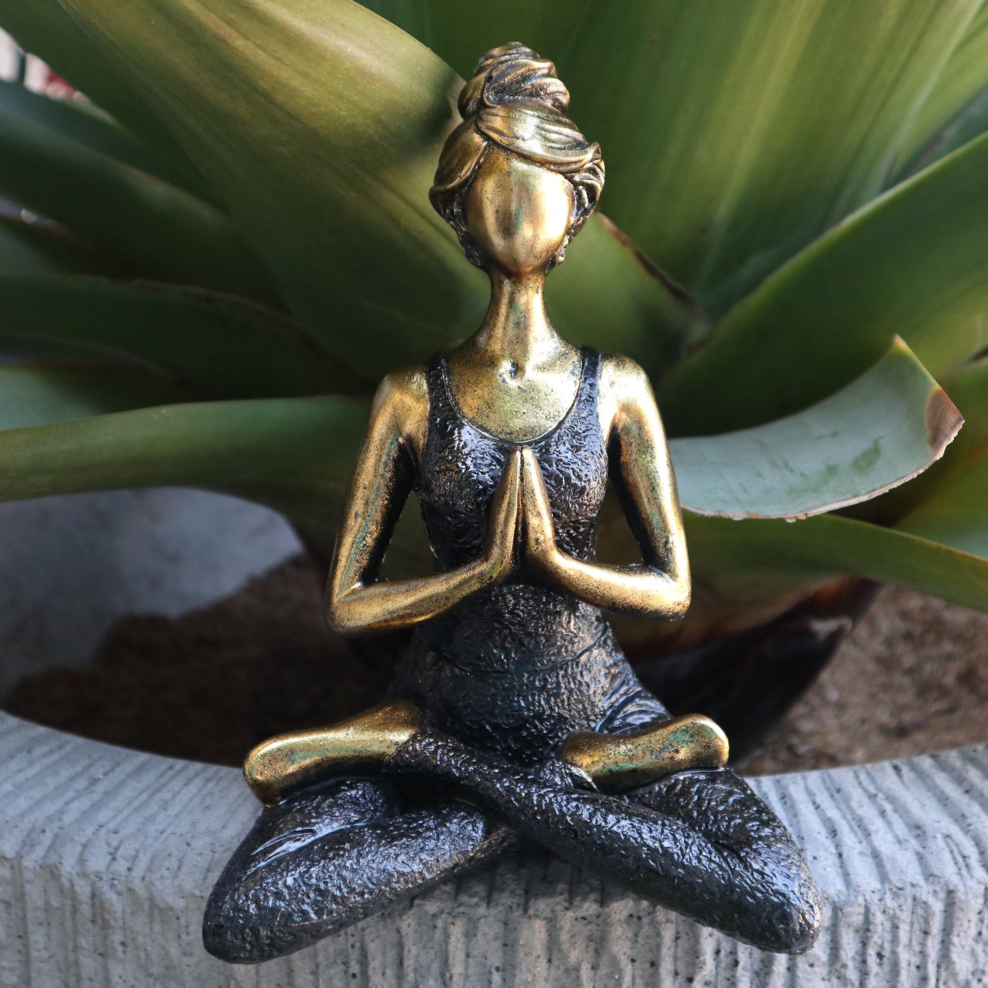 Resin Yoga Lady Figures - ShopGreenToday