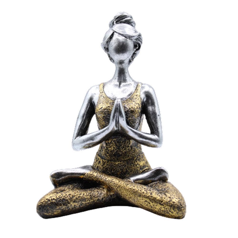 Resin Yoga Lady Figures - ShopGreenToday