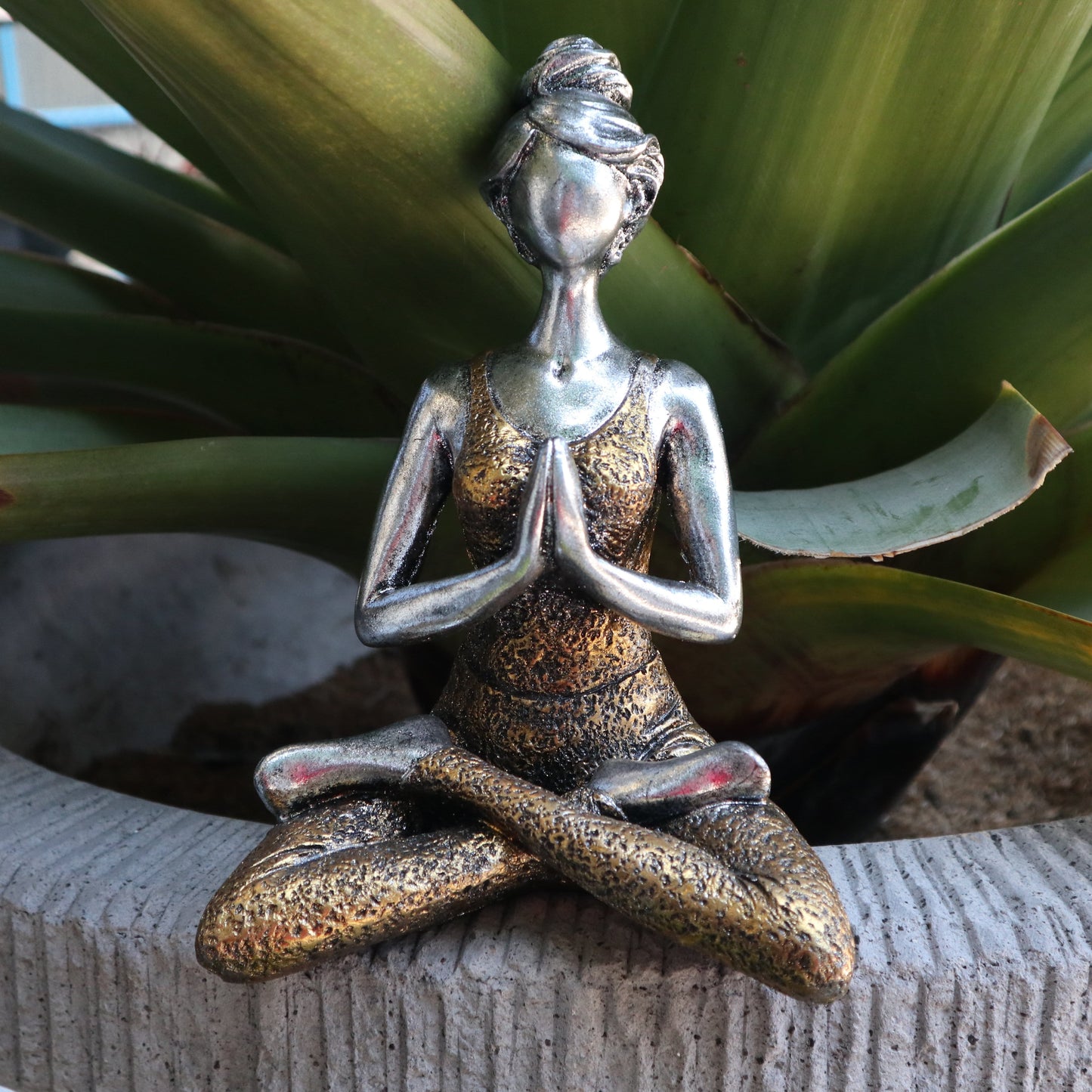 Resin Yoga Lady Figures - ShopGreenToday