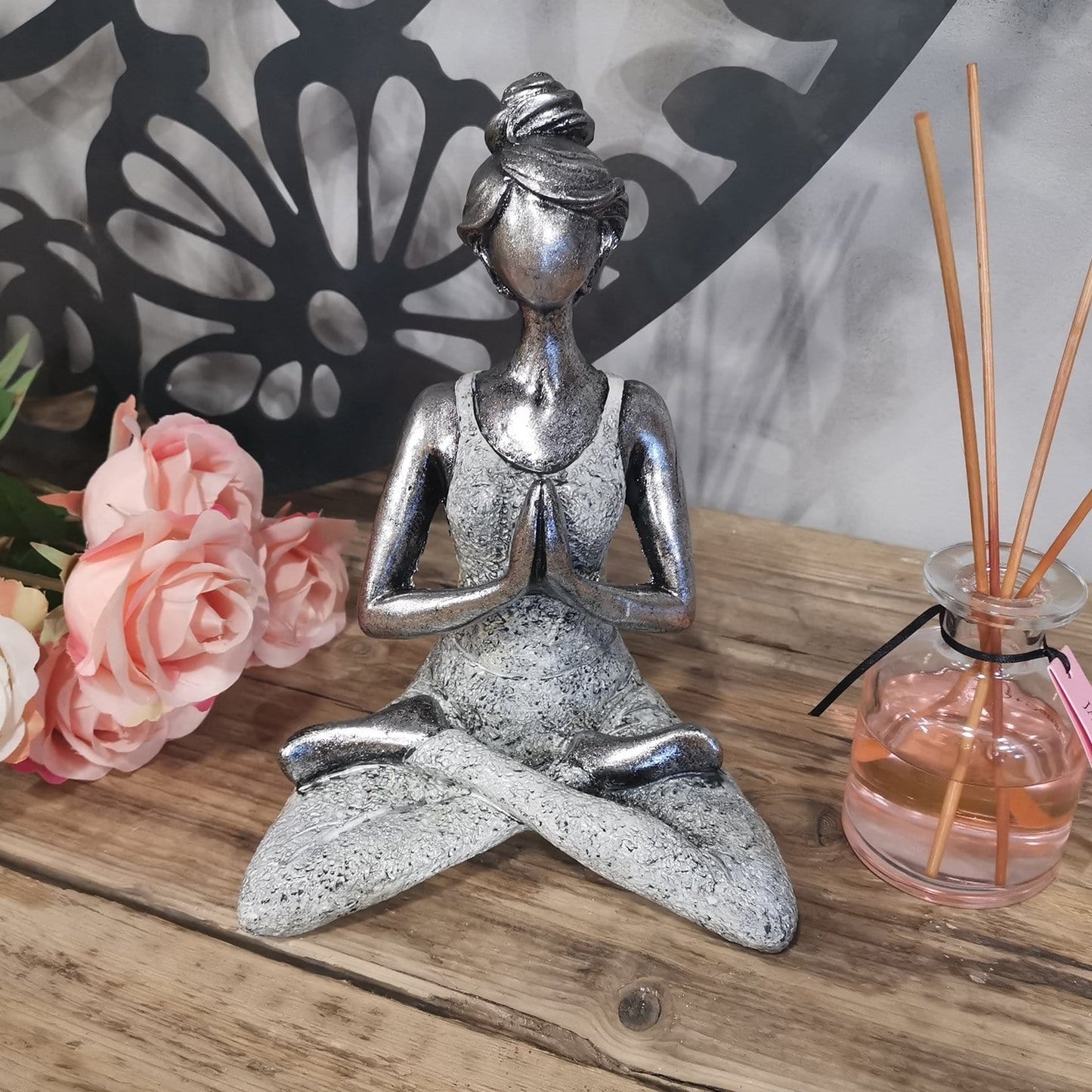 Resin Yoga Lady Figures - ShopGreenToday