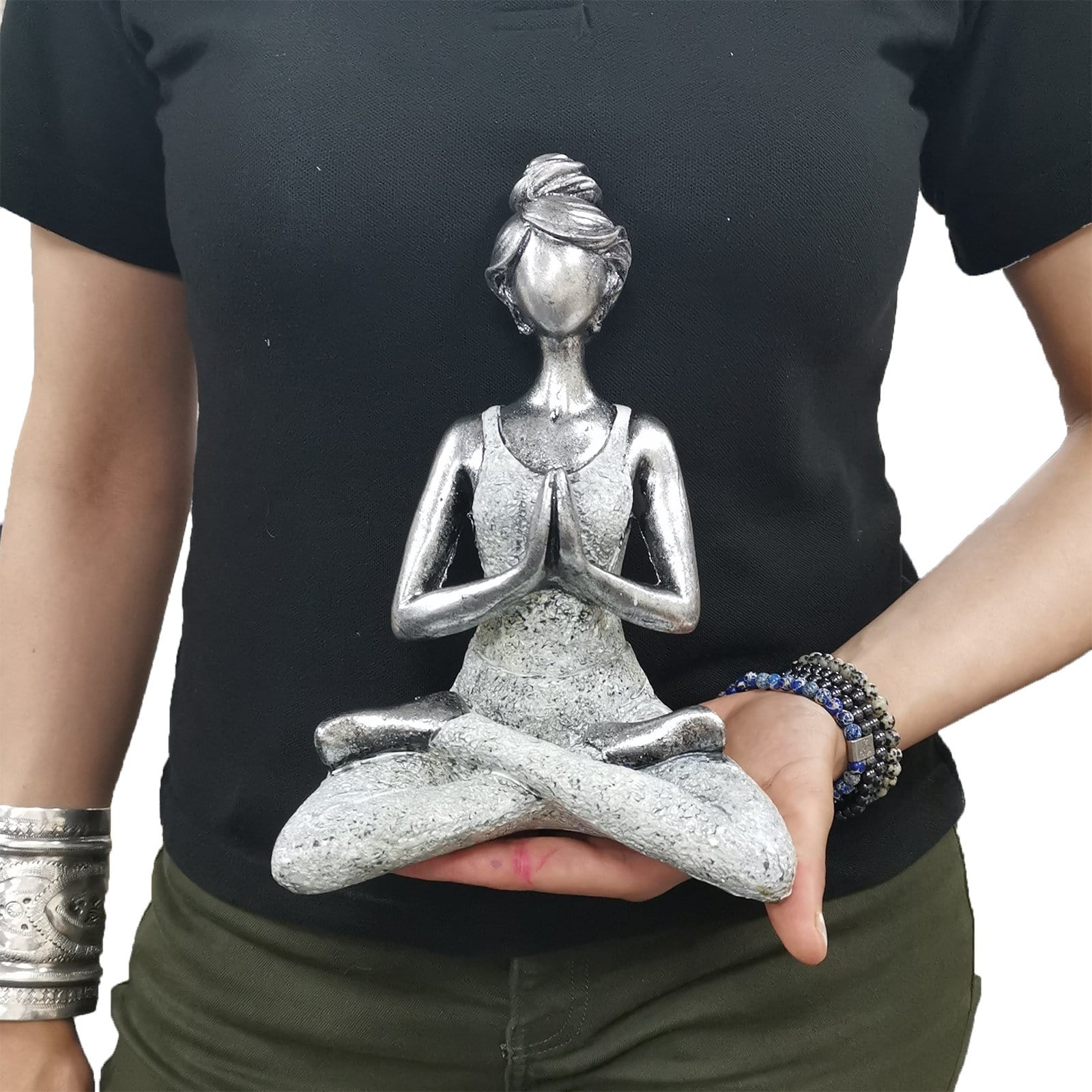 Resin Yoga Lady Figures - ShopGreenToday