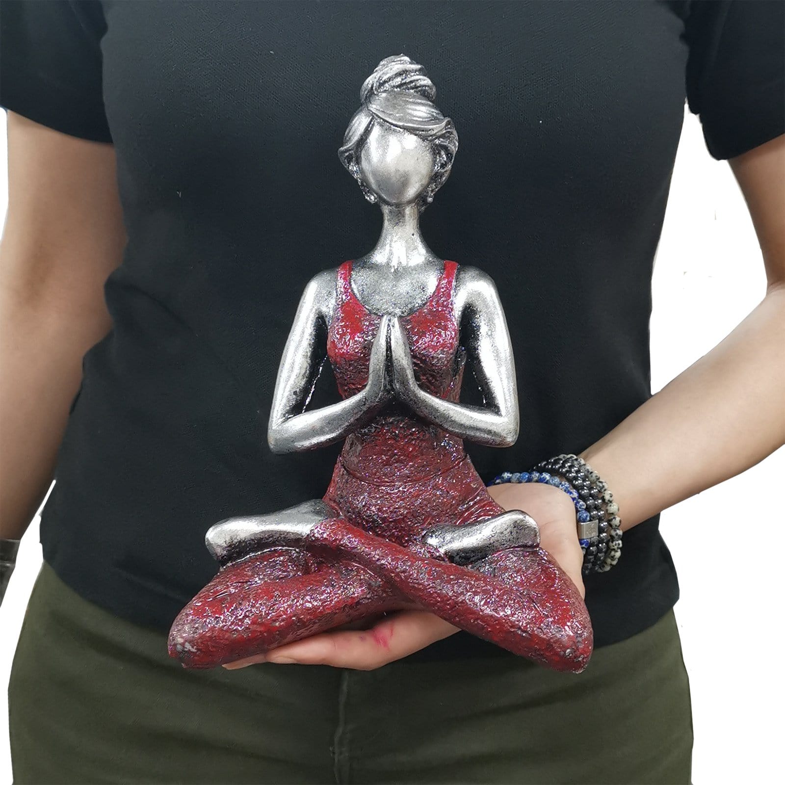 Resin Yoga Lady Figures - ShopGreenToday