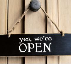 Yes... We're Open
