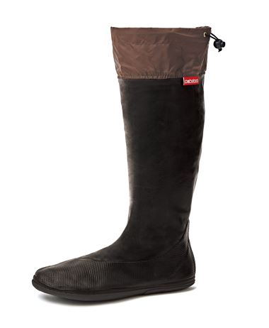 Black and brown rain boots best sale