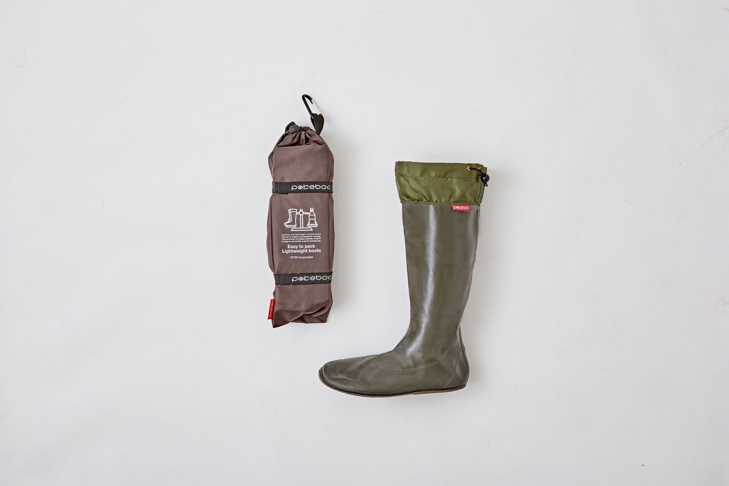 Packable rain clearance boots