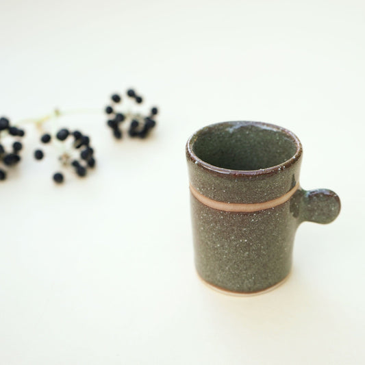 Handmade Green Wasabi Tea Cup - ShopGreenToday