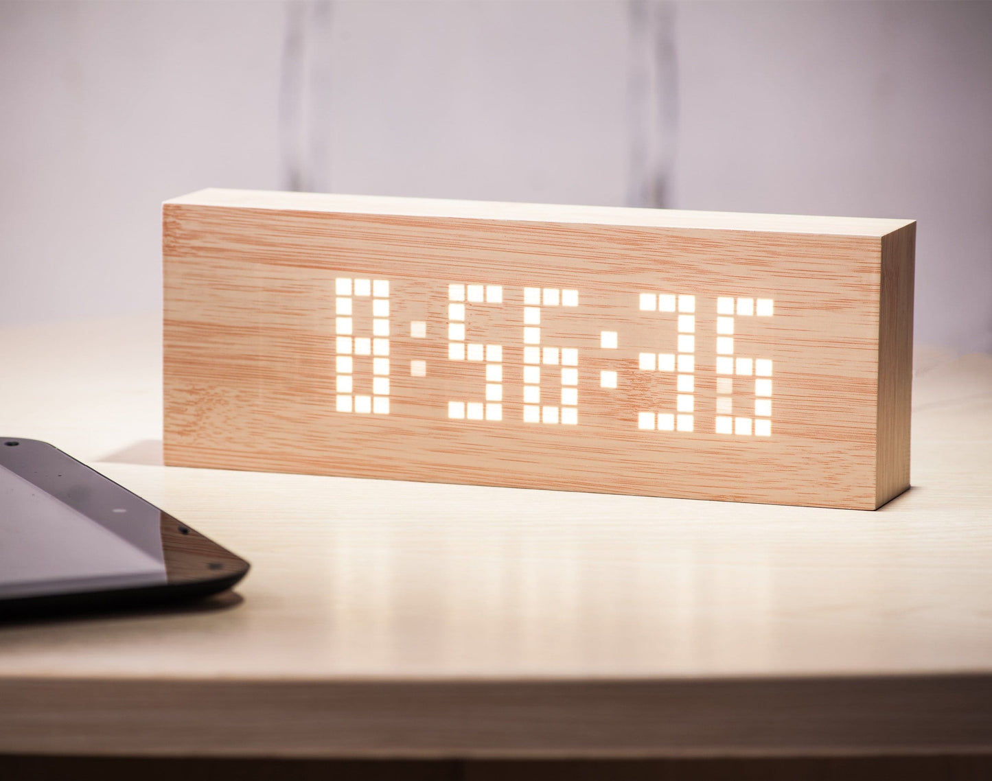 The Gingko Message Click Clock - ShopGreenToday