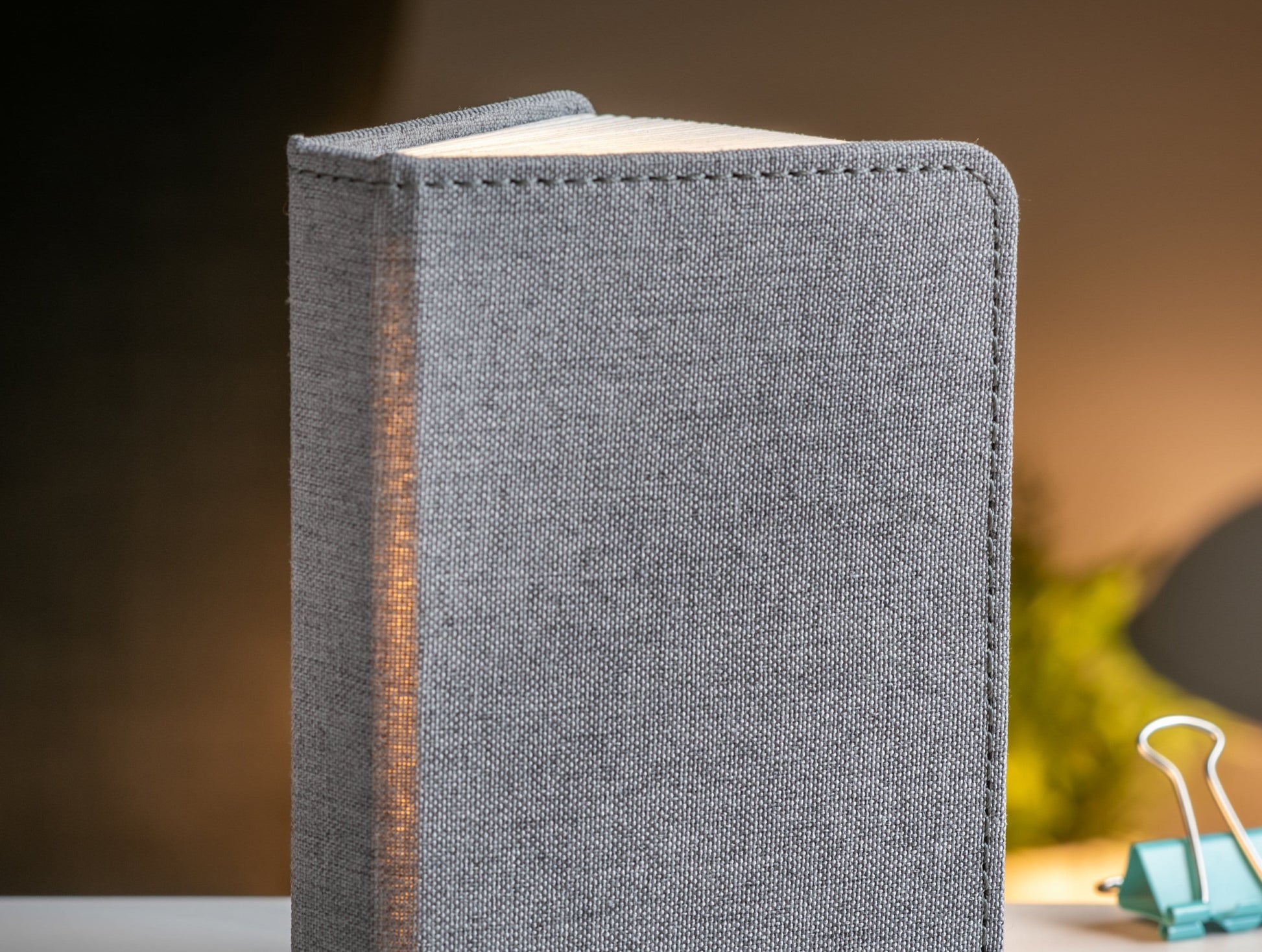 Gingko Linen Fabric Smart Book Light *Red Dot Design Award Winner* - ShopGreenToday
