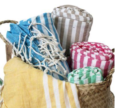 Handcrafted Cotton Pareo Towels - ShopGreenToday