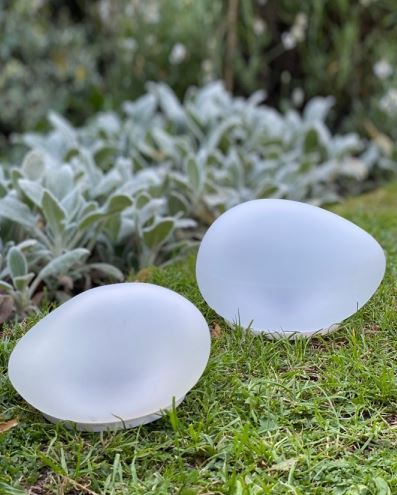 Solar Glass Glow Stone Pebbles - ShopGreenToday