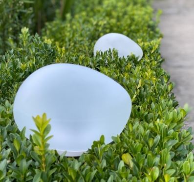 Solar Glass Glow Stone Pebbles - ShopGreenToday