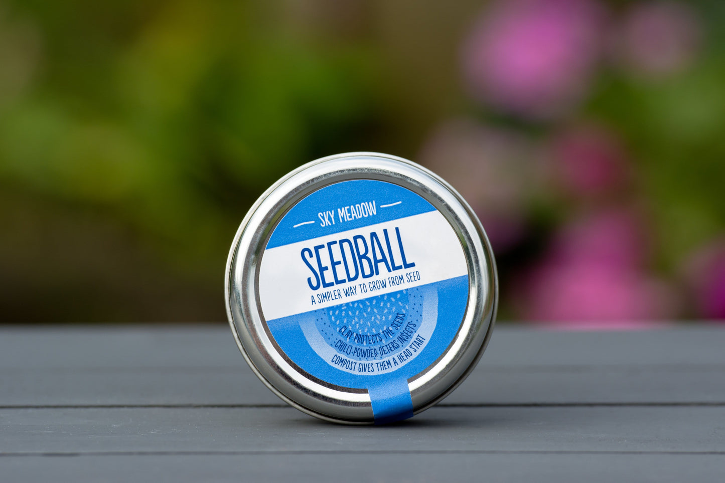 Sky Meadow Seedball Tin - ShopGreenToday