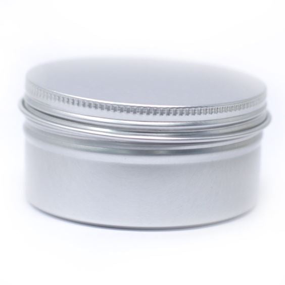 Aluminium Round Tin with Screw Top - 70 x 35mm - ShopGreenToday