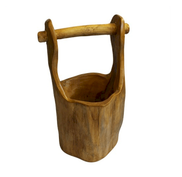 Teak Well Buckets - 28cm - ShopGreenToday