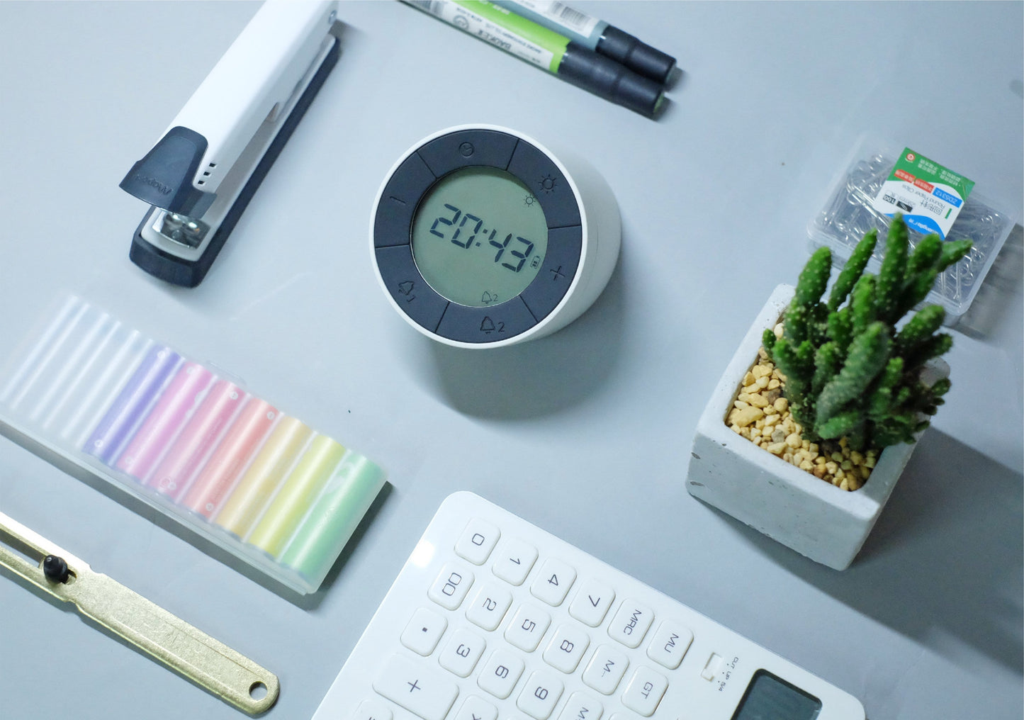 The Edge Light Alarm Clock - ShopGreenToday