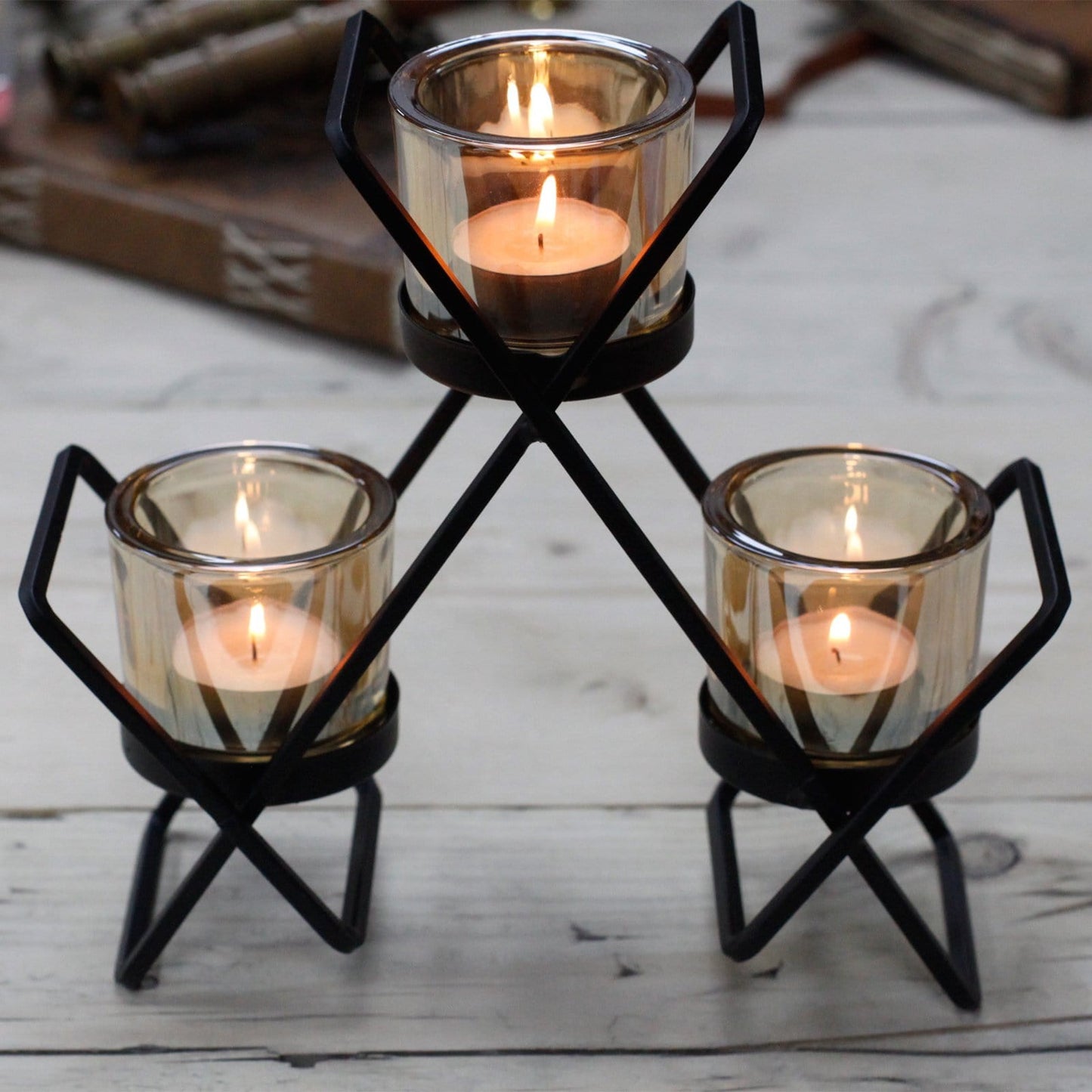 Centerpiece Iron Votive Candle Holders - ShopGreenToday