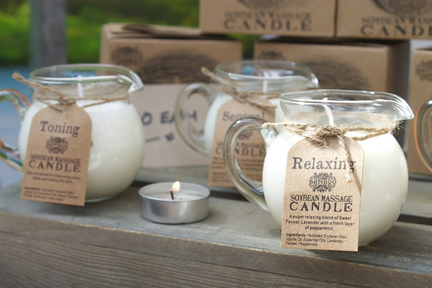 Soybean Massage Candles - ShopGreenToday