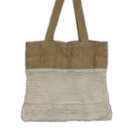 Pure Soft Jute & Cotton Mesh Bags - ShopGreenToday