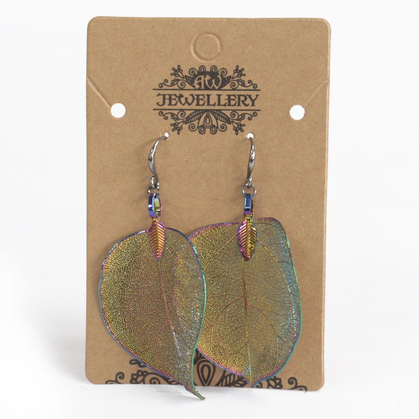 Earrings - Bravery Leaf - Multicoloured - ShopGreenToday