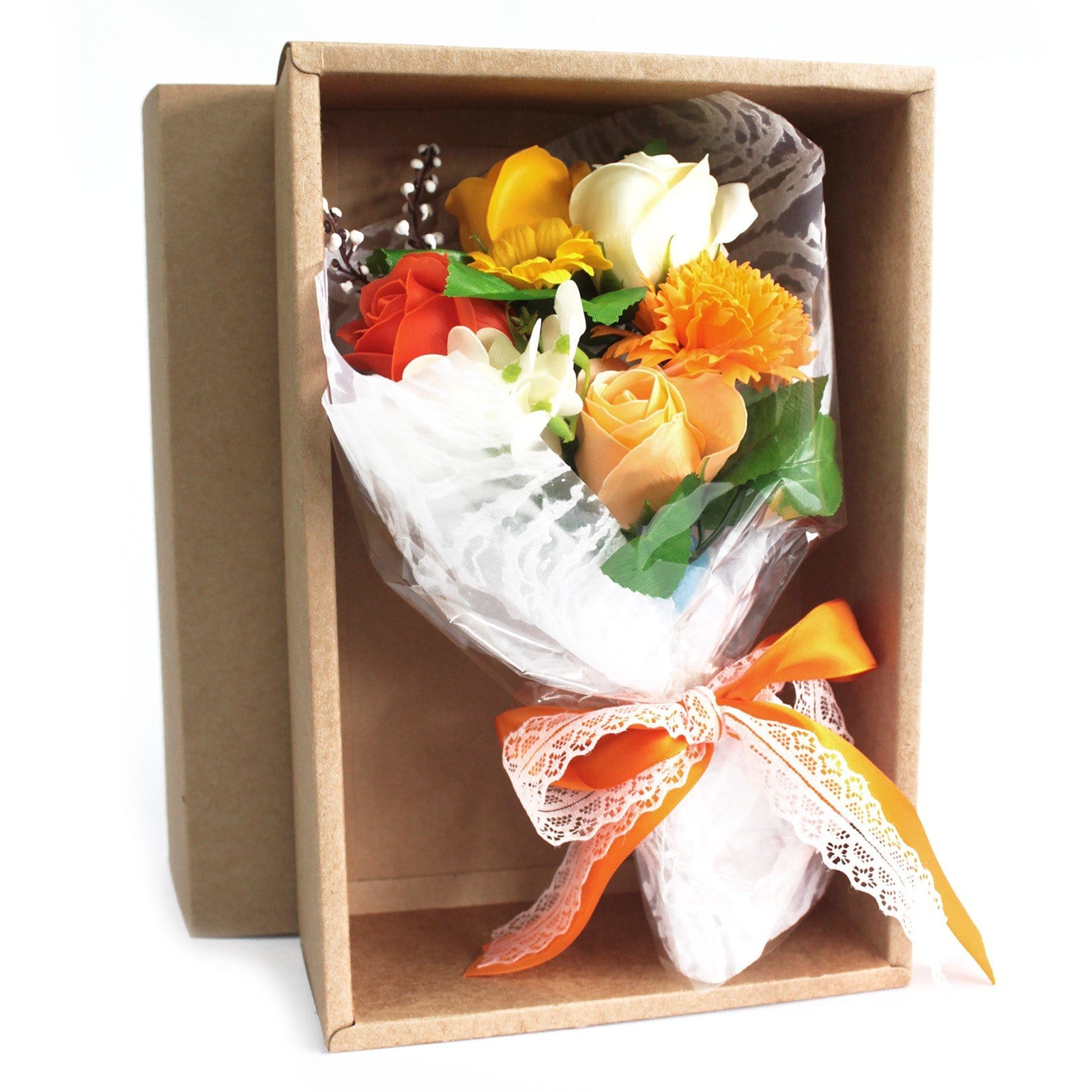Boxed Hand Soap Flower Bouquets - ShopGreenToday