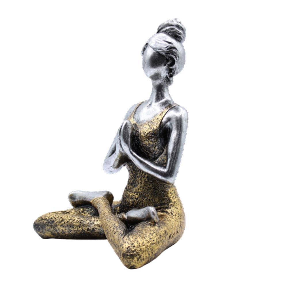 Resin Yoga Lady Figures - ShopGreenToday